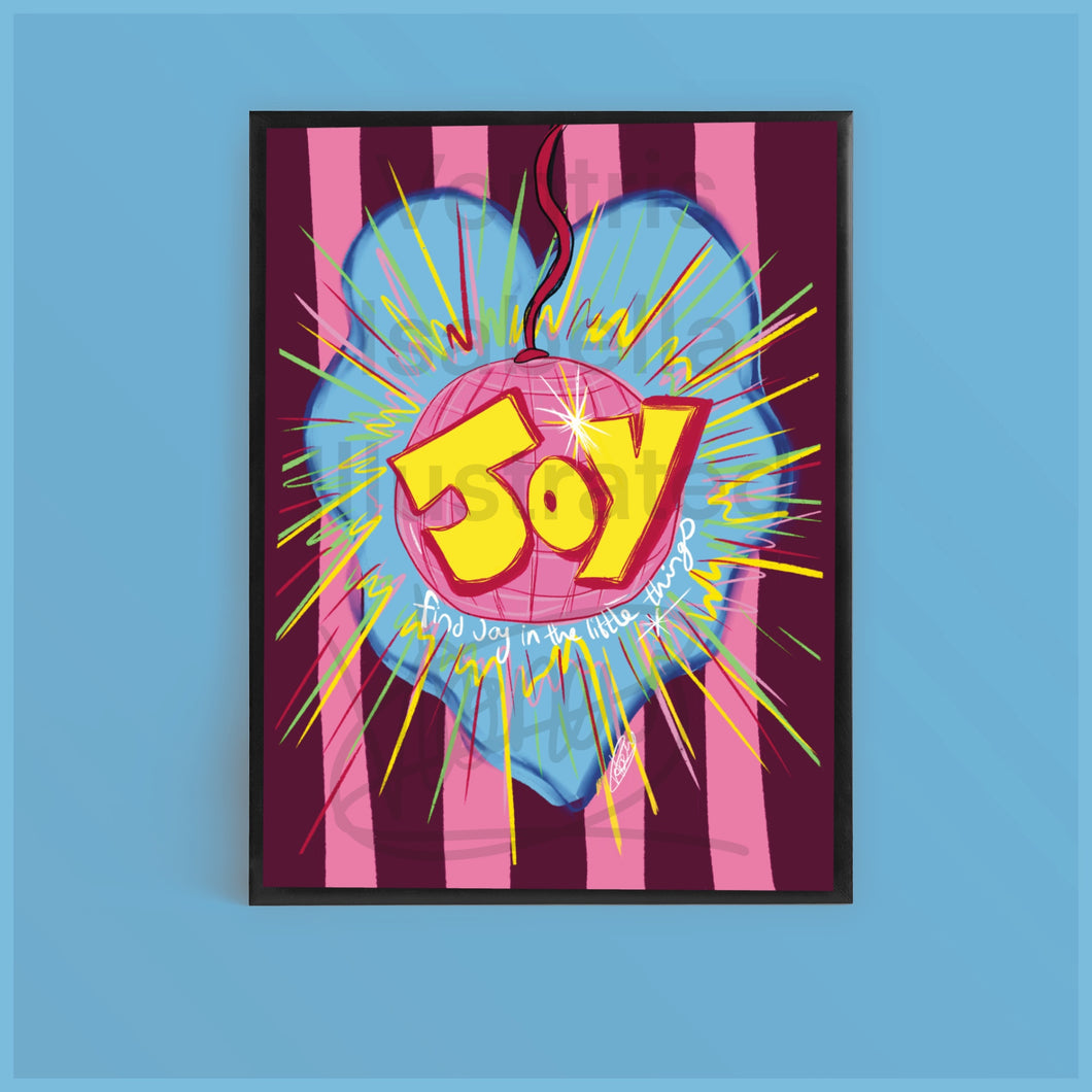 Disco Joy Print